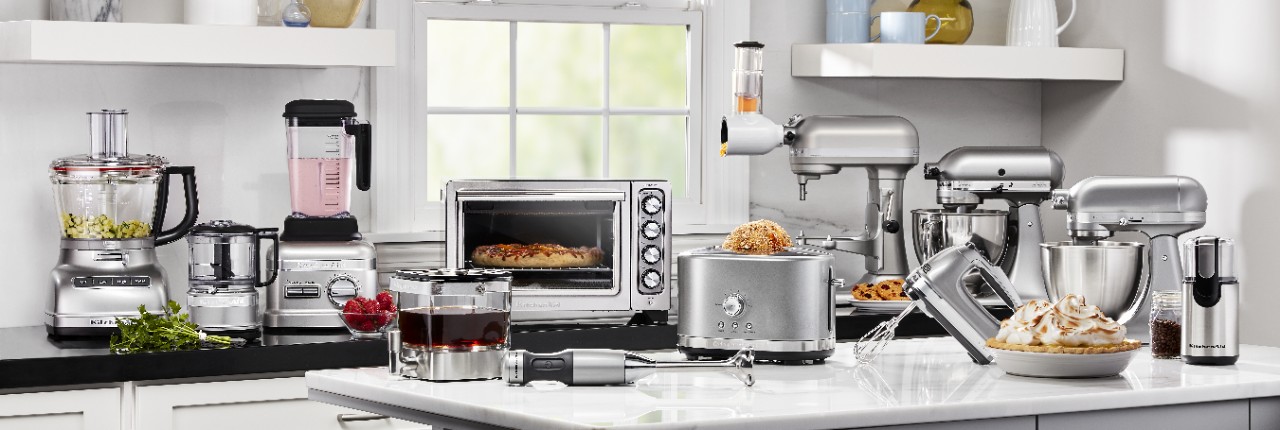 Discover new ways to create with countertop KitchenAid appliances