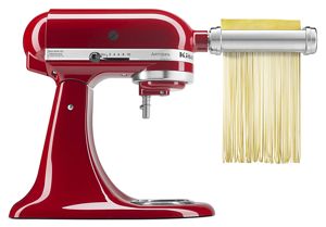 Make your own pasta with the stand mixer attachment to roll and cut dough.
